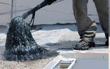 Upend flat roof waterproofing costs