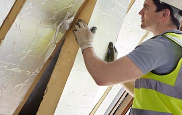 Upend loft insulation