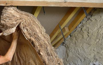 Upend pitched roof insulation costs