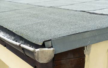 repair or replace Upend flat roofing?