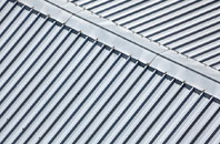 Upend metal roofing